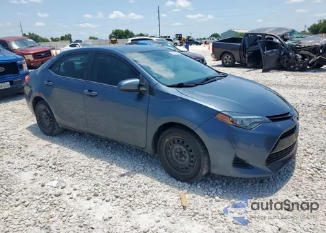 2019 Toyota Corolla L из США, поврежденный, VIN 2T1BURHE8KC168298